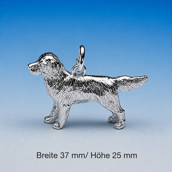Anhänger Golden Retriever Silber_899