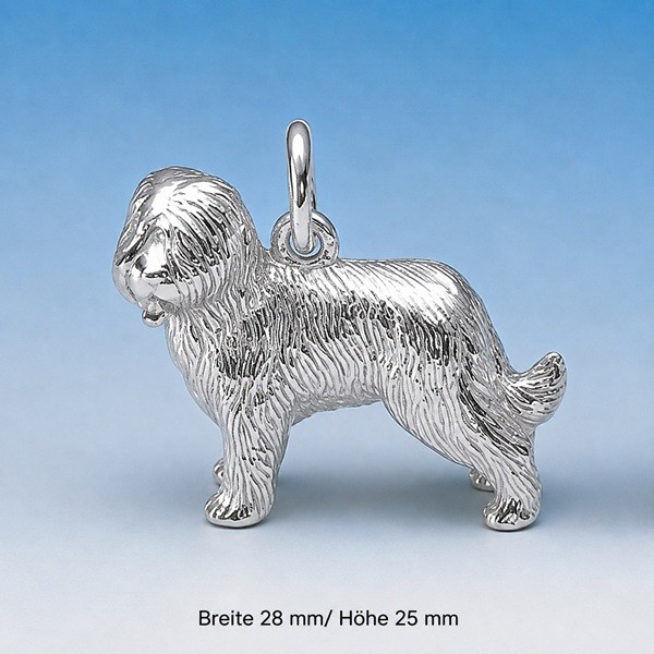  Briard Anhänger Silber