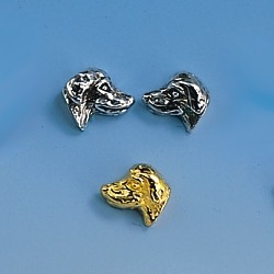 30% Rabatt Ohrstecker Golden Retriever - Paar