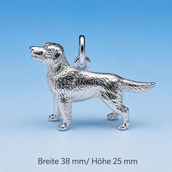 Schmuck-Anhänger Setter Silber