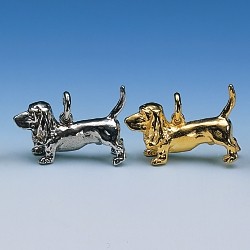 Schmuck Anhänger, Hunderasse Basset