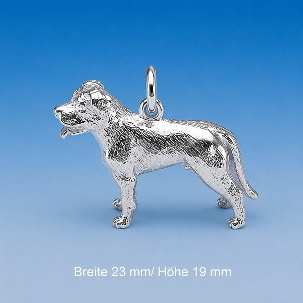 Rottweiler Schmuck Silber