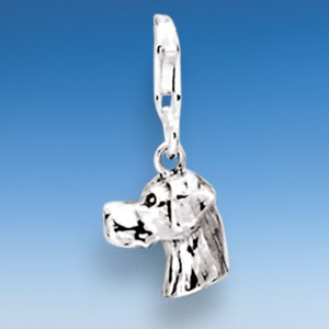 30 % Rabatt Charm-Anhänger Doggen-Kopf