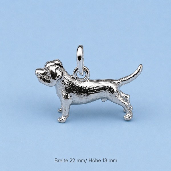 Anhänger Pit Bull Silber
