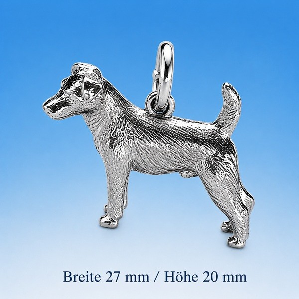 Anhänger Jack-Russell -Terrier Silber