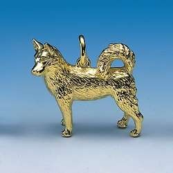 Schmuck Anhänger Motiv Husky