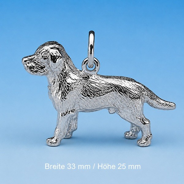 Anhänger Labrador-Retriever Silber