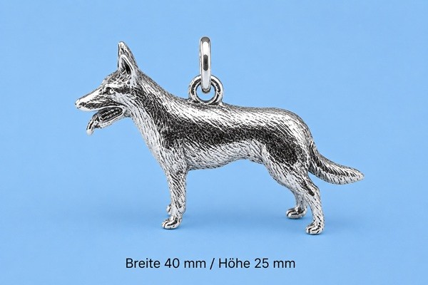 Schmuck-Anhänger Malinois Silber_335