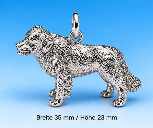 Leonberger Anhänger Silber